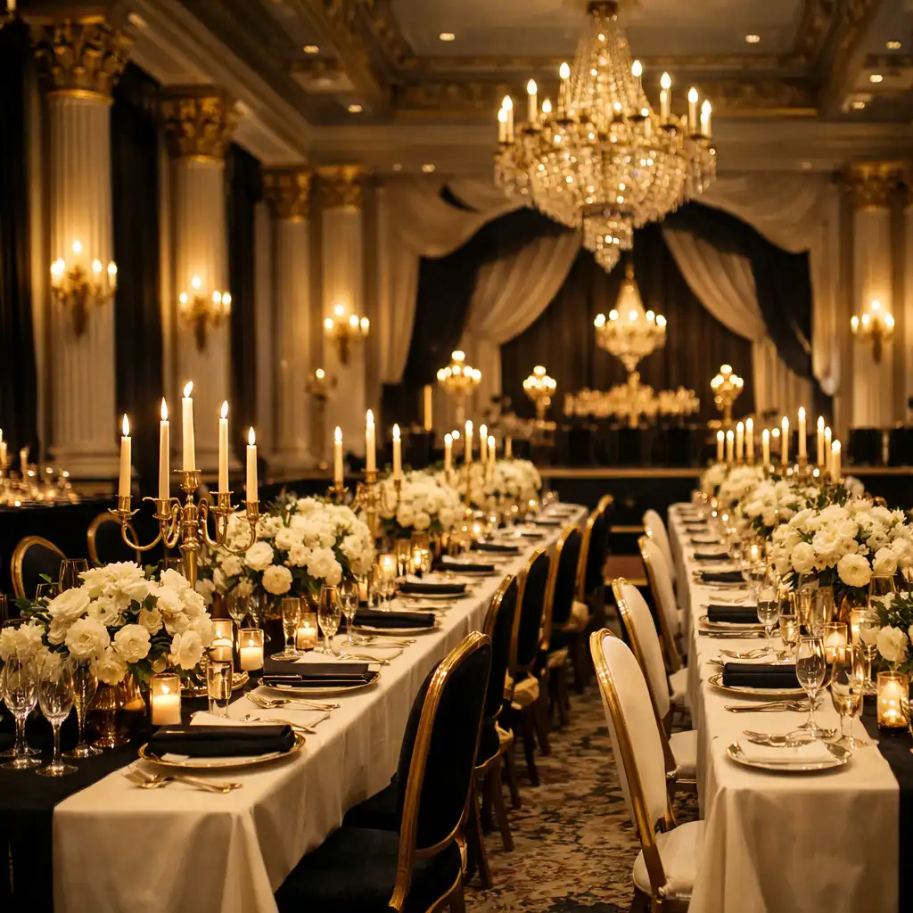 Elegancka sala bankietowa